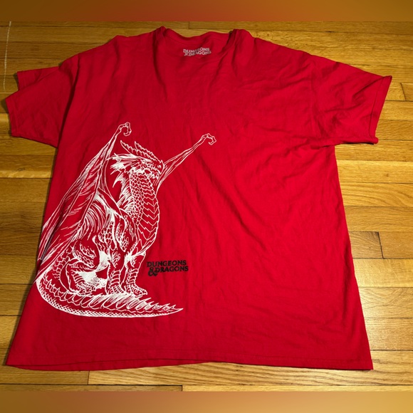 Dungeons & Dragons Other - Dungeons and Dragons Red Shirt